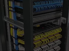 Podstawa zarządzania kablami typu kanału 24-port Cable Manager For Data Center Rack/Cabinet