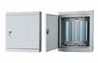 Wall Mount Fiber Box For LSA Module , 100 - 1600 Pair Key Lock Cable Distribution Cabinet
