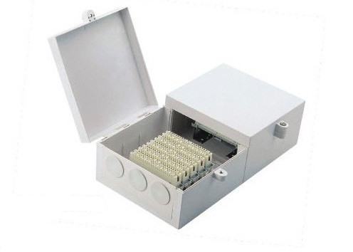 Fire Resistant Weatherproof DB Box , Back Mount  100 Pair ABS Distribution Box