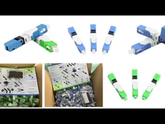 Szybki złączy Ftth Sc Apc SingleMode Fiber Optic Accessories