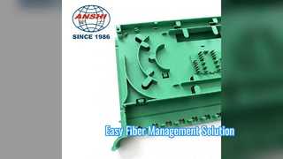 12 Core Fiber Optic Splice Tray Easy Install Solution