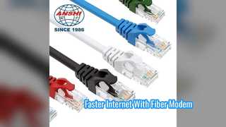 Szybki modem światłowodowy zapewniający niezawodny Internet w domu