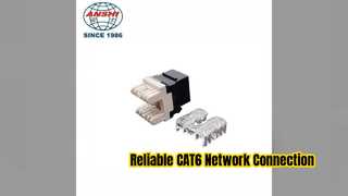 Niezawodne złącze kabla sieciowego CAT6 UTP
