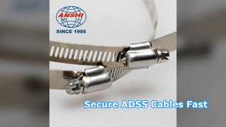 Instrukcja instalacji zacisku kablowego ADSS