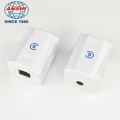 3U Gold Plating FTP Surface Mount Box CAT6 Single Port