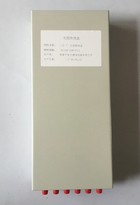 Mini Wall Outlet Fiber Distribution Box 4 / 8 / 12 Core FTTH Termination Box