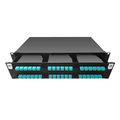 ANSHI 1U 144 Cores Patch Panel Loaded With MPO MTP Cassette