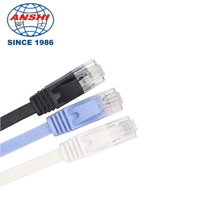 Ultra Thin Flat RJ45 Ethernet Patch Cord 5M LAN Copper Network Cable Mini Flat Network Jumper Cable
