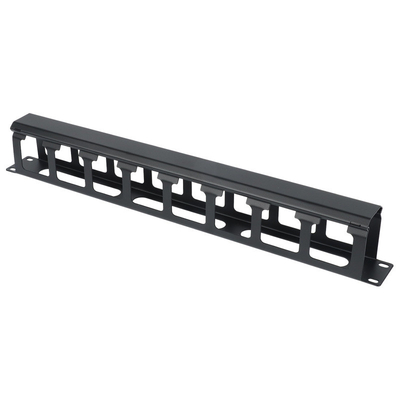 ANSHI 19-calowy 1U 8-portowy metalowy system zarządzania kablami XL-4020-3A-A