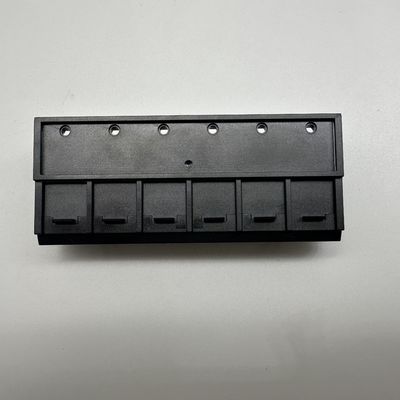 Adapter przedniego panelu 6 gniazd RJ45 Keystone UTP do panelu krosowego