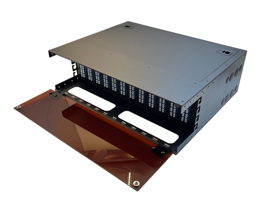 ANSHI 19 Inch Rack Mount 288 Cores Fiber Optic Patch Panel 3U Fiber Panel