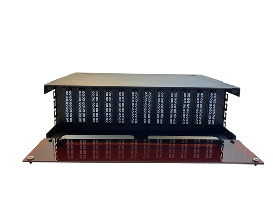 ANSHI 19 Inch Rack Mount 288 Cores Fiber Optic Patch Panel 3U Fiber Panel