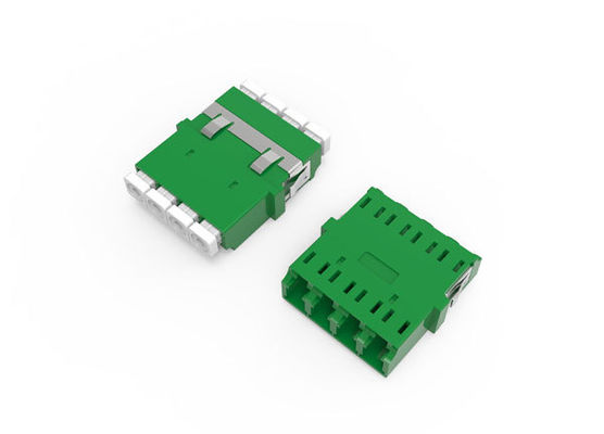 Fiber Optic Adapter LC APC UPC Flangeless Quad