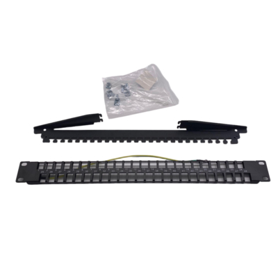 Modułowy panel plastrów Zig Zag o wysokiej gęstości, 48xRJ45/u/s, nie wyposażony, 1U