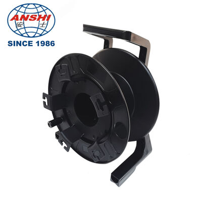 30M Outdoor Tactical Cable Reel, CMP Sealed UTP/FTP Ethernet Cable & FC Armored Fiber Patch Cord, Cat5e Cat6 Cat7, Plastic Cable Reel For Network Wiring