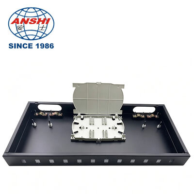 12 Port FC ST Fiber Patch Panel Round Mouth Indoor Fiber Optic Joint Box dla urządzeń optycznych sieci FTTH