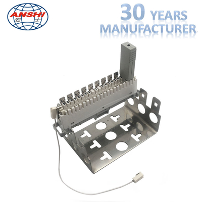 10 Pairs Krone Terminal Block Single Line Over Current Over Voltage Protector Unit