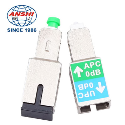 Wysokowydajny tłumik światłowodowy 0dB, SC/APC męski-SC/UPC żeński Inline Plug, Single/Multimode 1310/1550nm